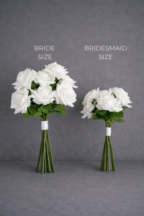 brides and brides maid size comp