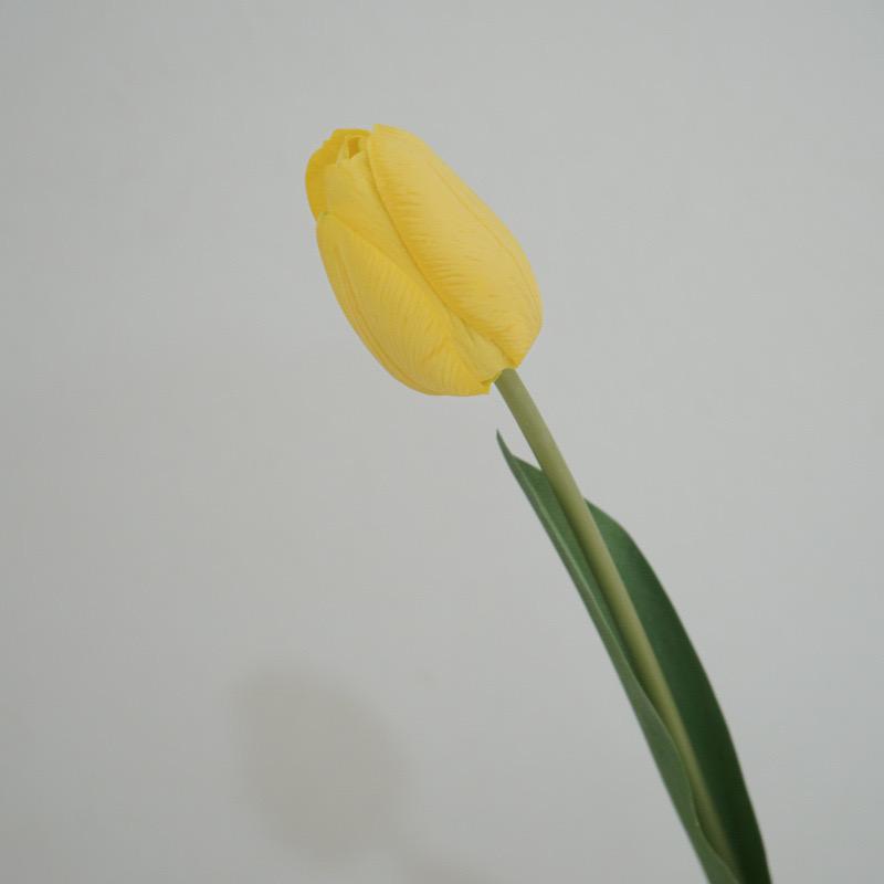 Real Touch Tulip - Yellow