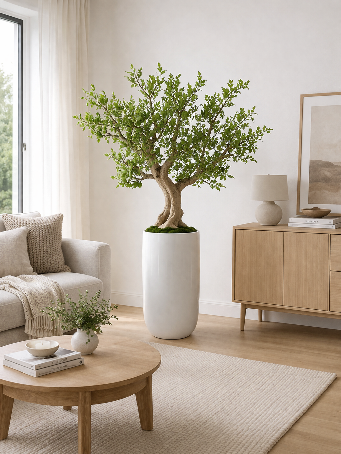 Artificial Rhaphiolepis Indica Tree