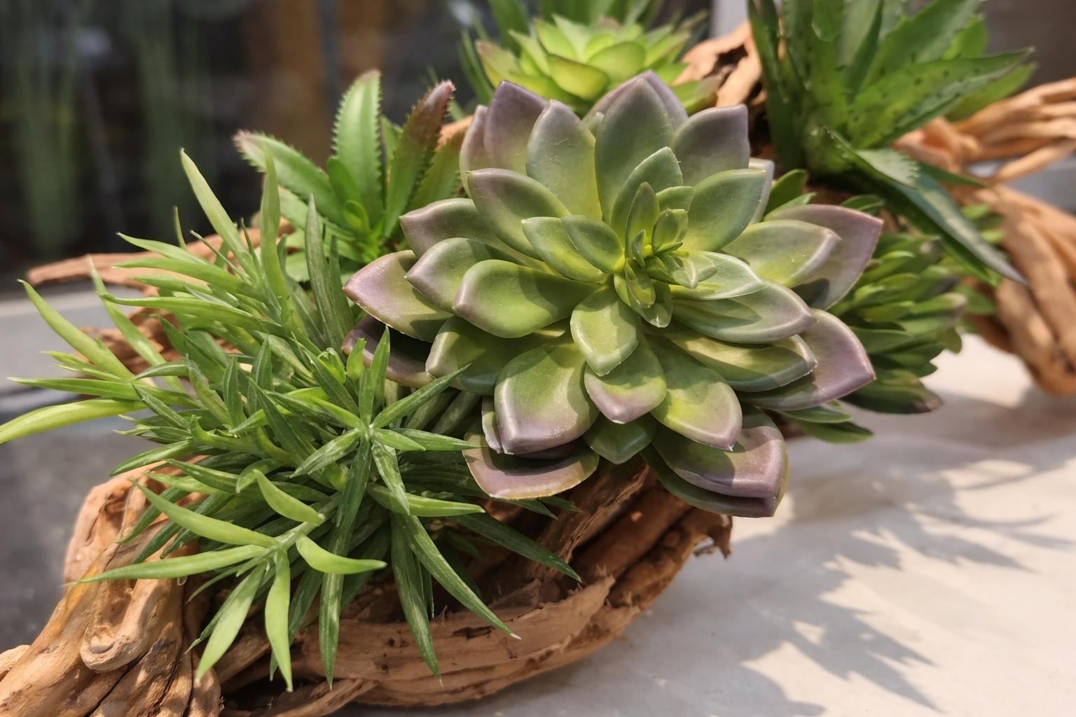 Artificial Plant Arrangement - Custom Simulated rose tree