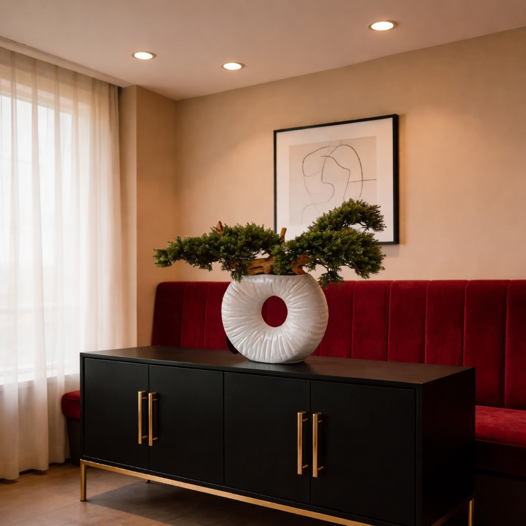 Artificial Pot Pine Tree