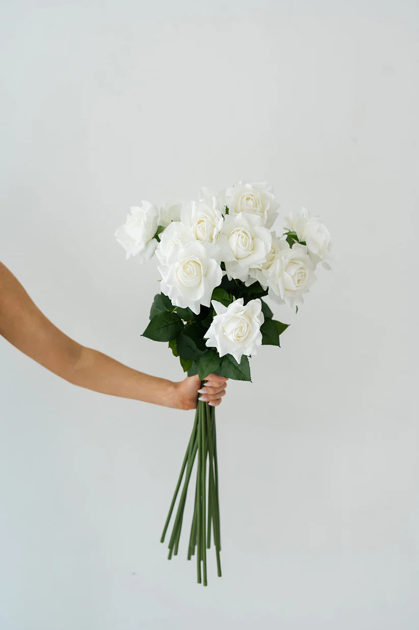 Real Touch - White Rose