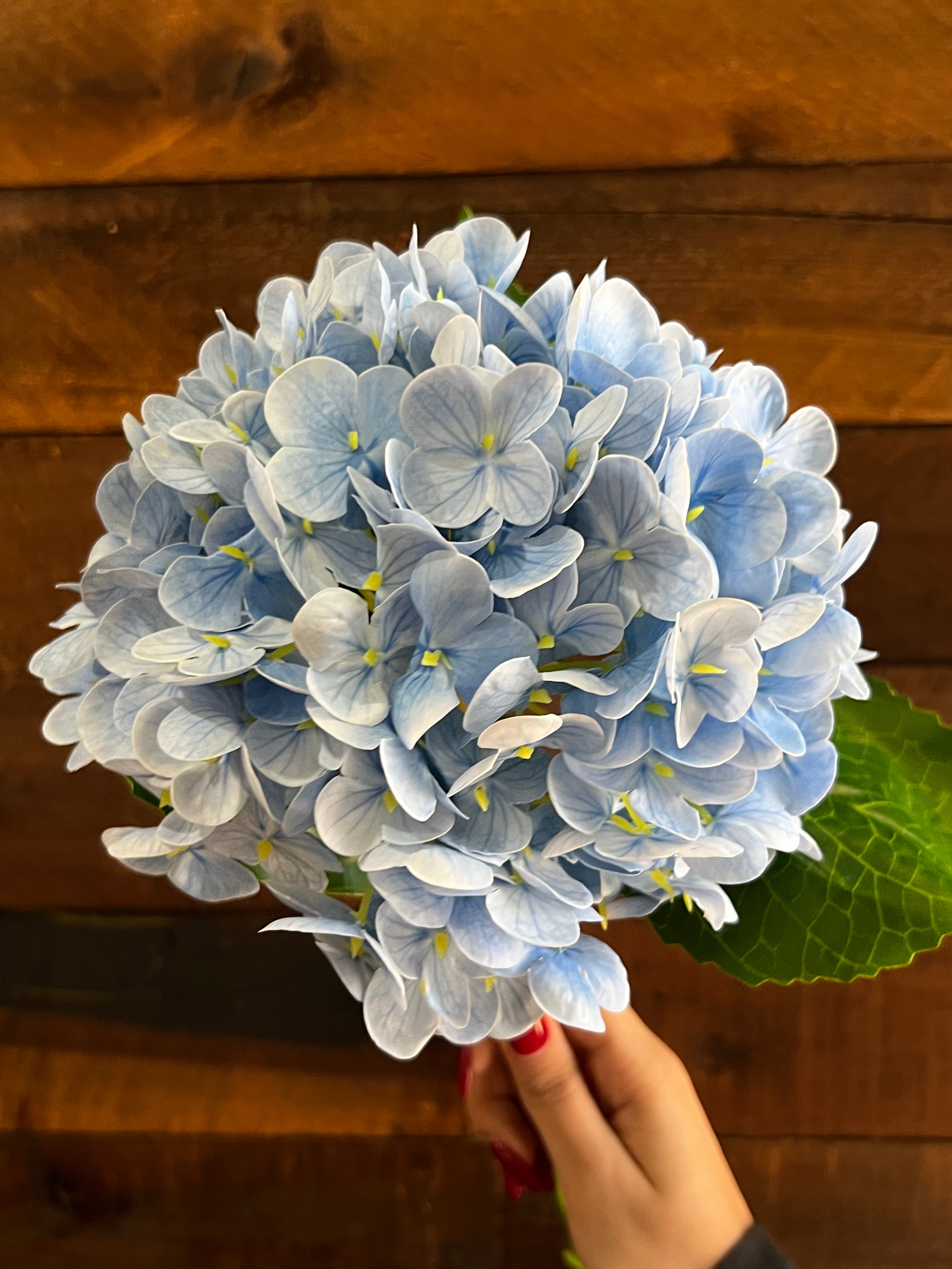 Real Touch Hydrangea - Blue