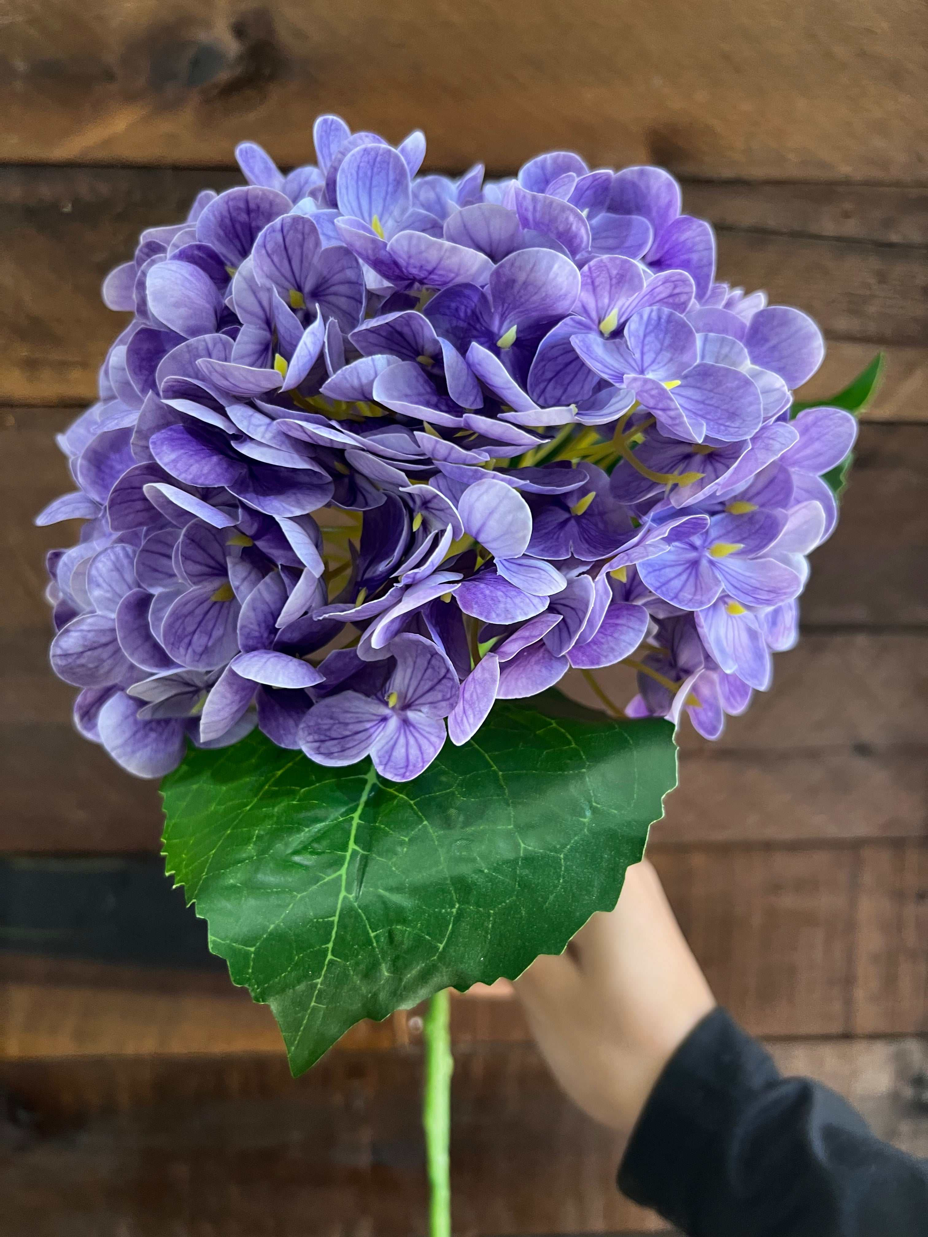 Real Touch Hydrangea - Purple