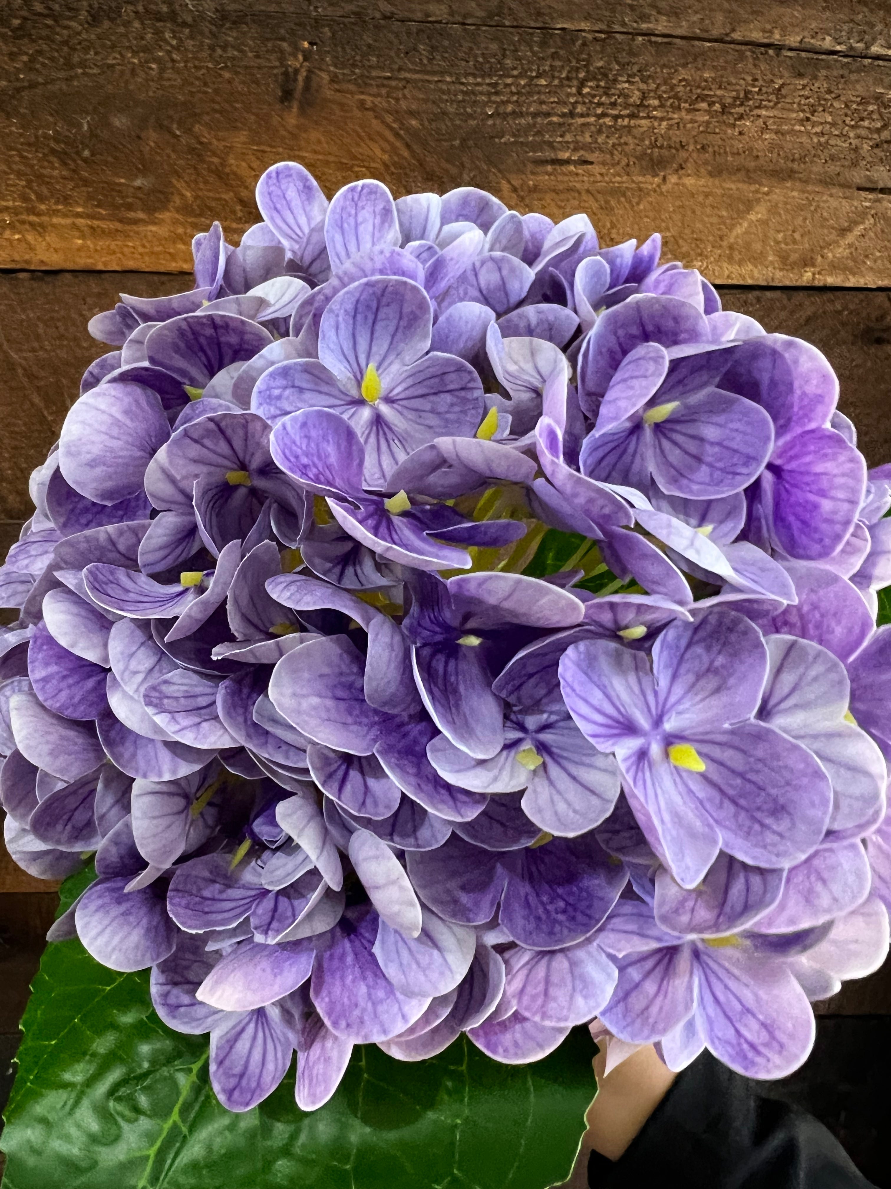 Real Touch Hydrangea - Purple