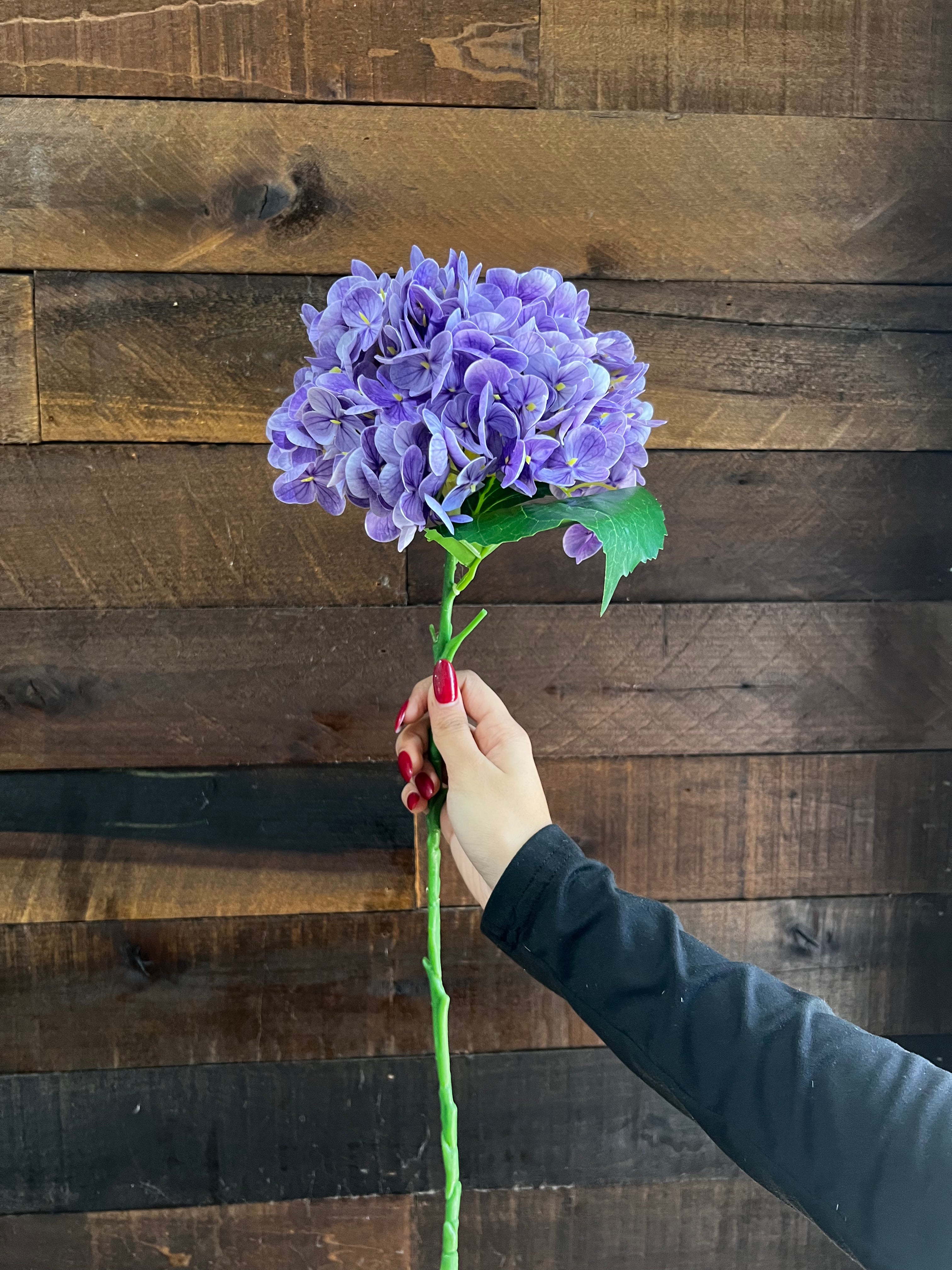Real Touch Hydrangea - Purple