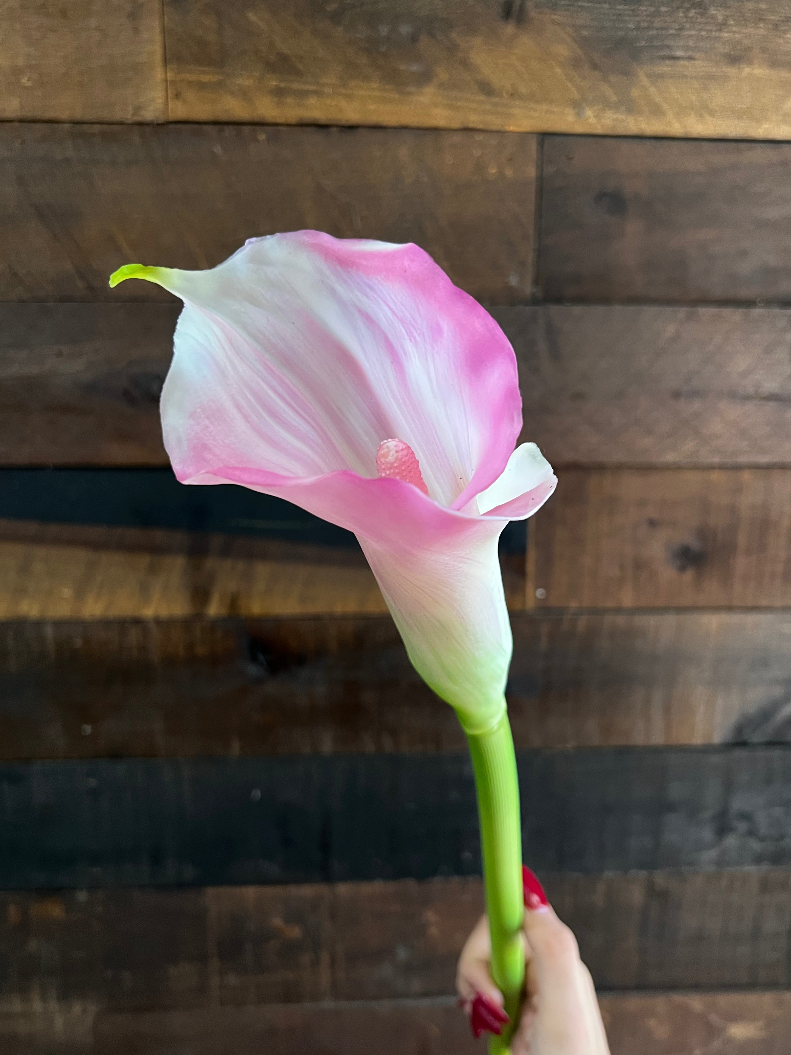 Real Touch Calla Lily - Pink