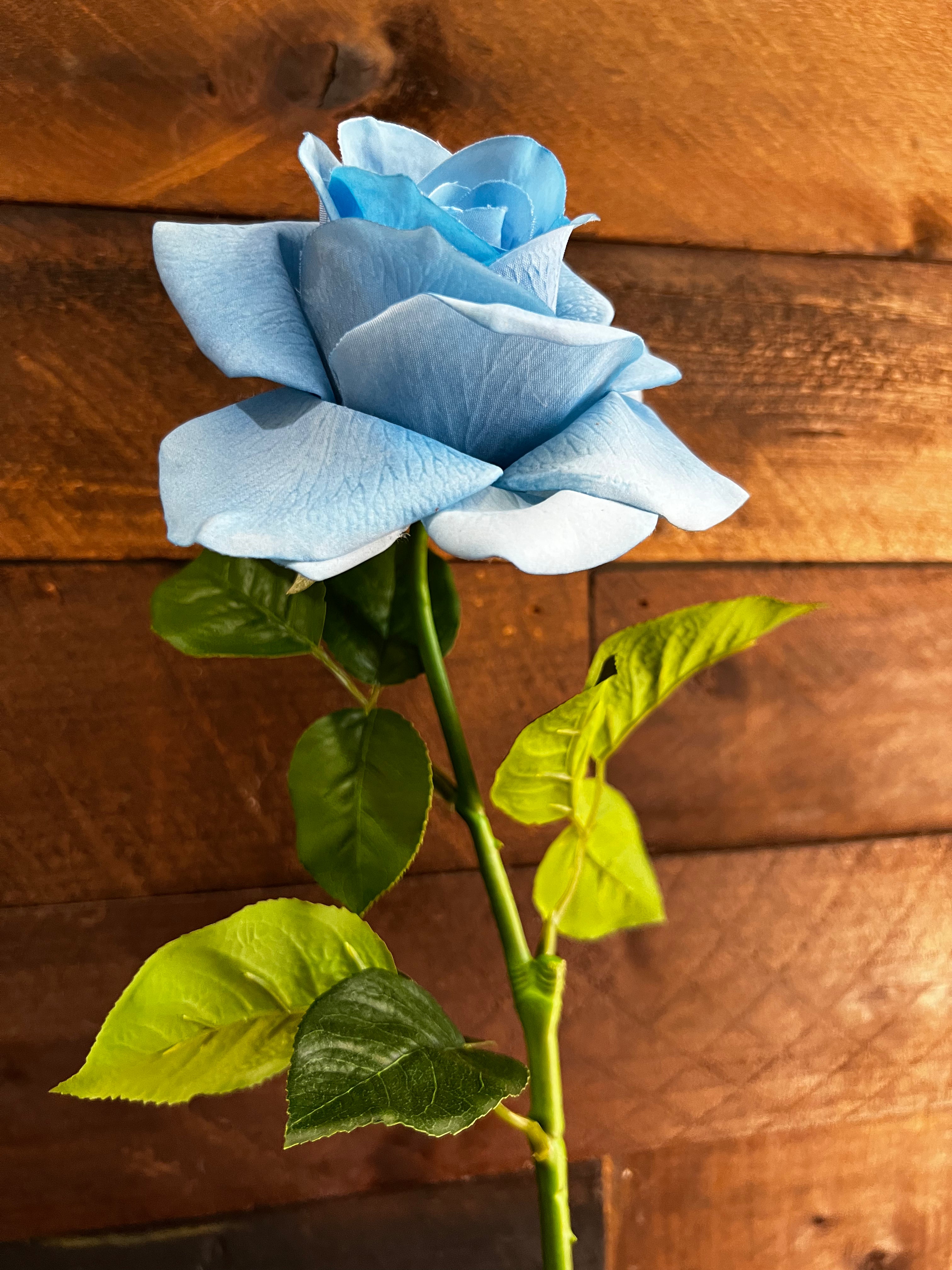 Real Touch - Light Blue Rose