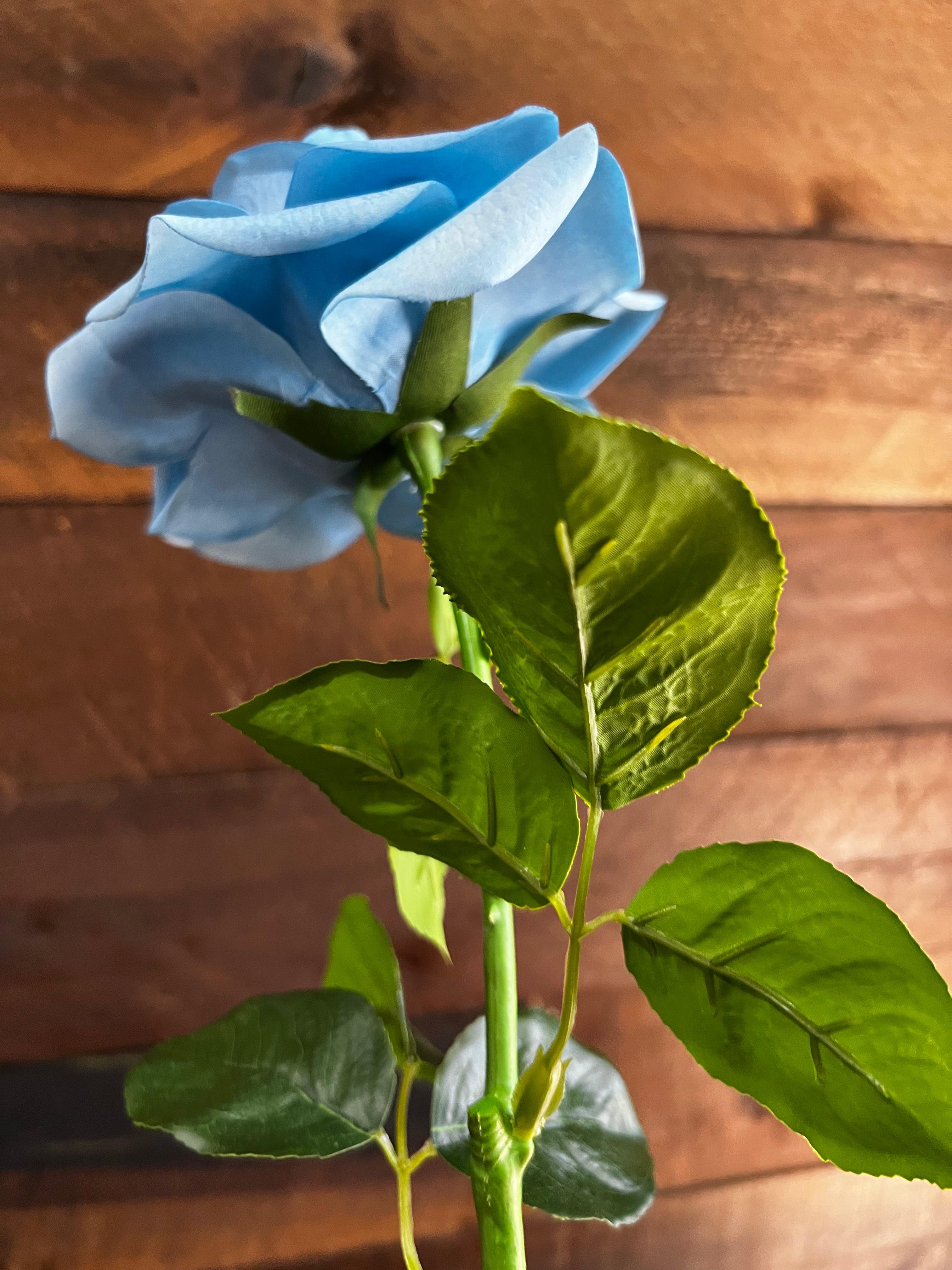 Real Touch - Light Blue Rose