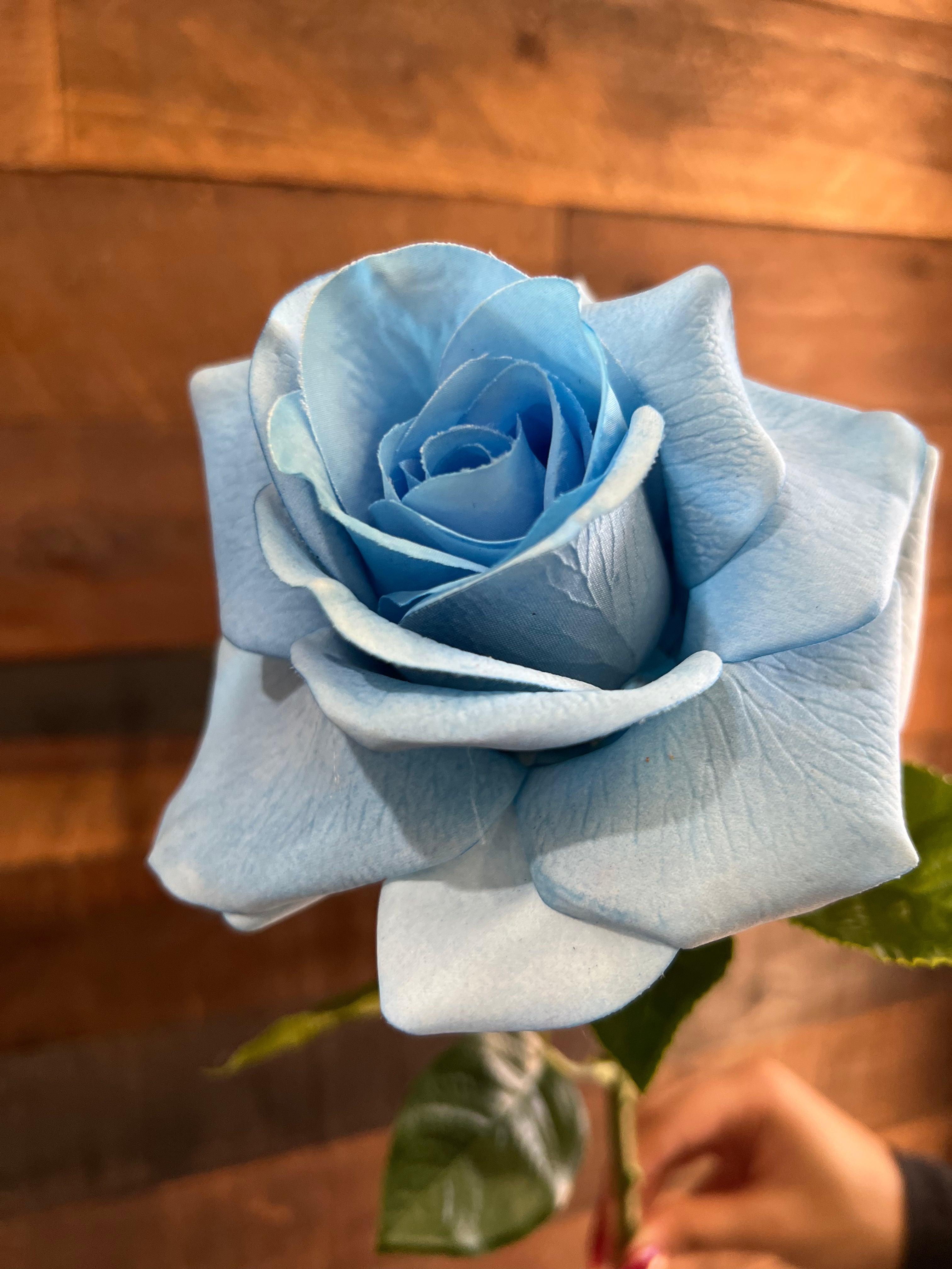 Real Touch - Light Blue Rose