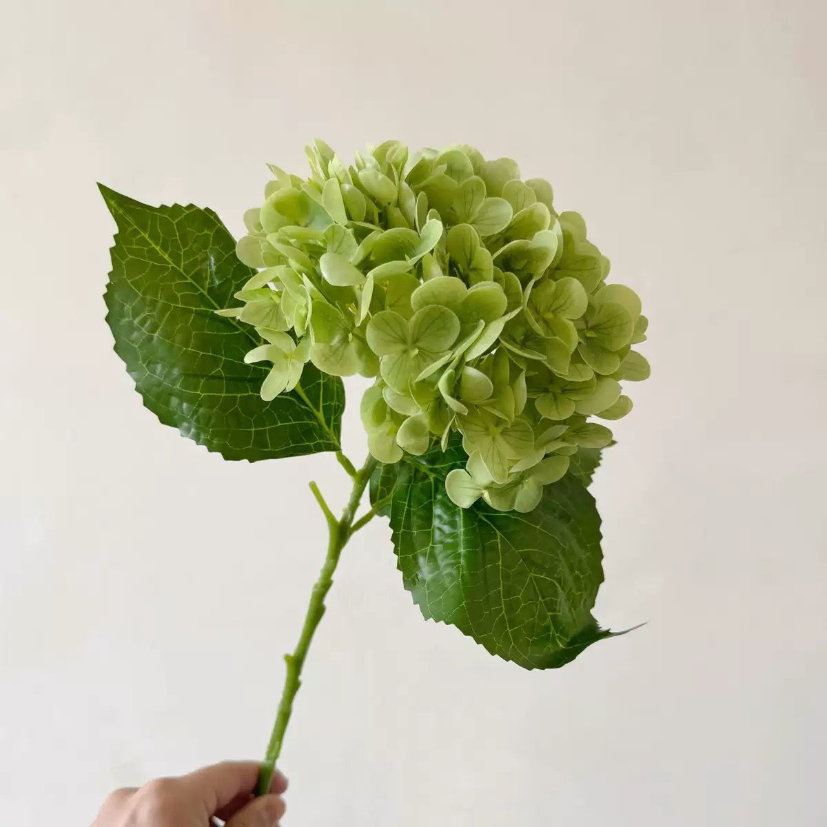 Real Touch Hydrangea - Green