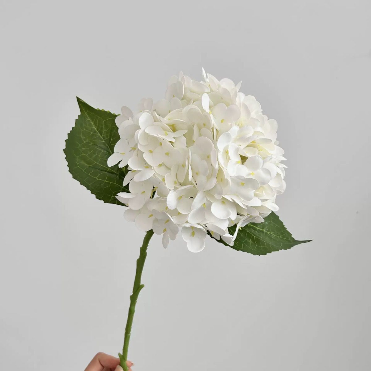 Real Touch Hydrangea - White