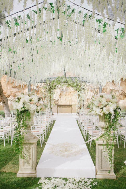 Real Touch Green Hanging Amaranthus
