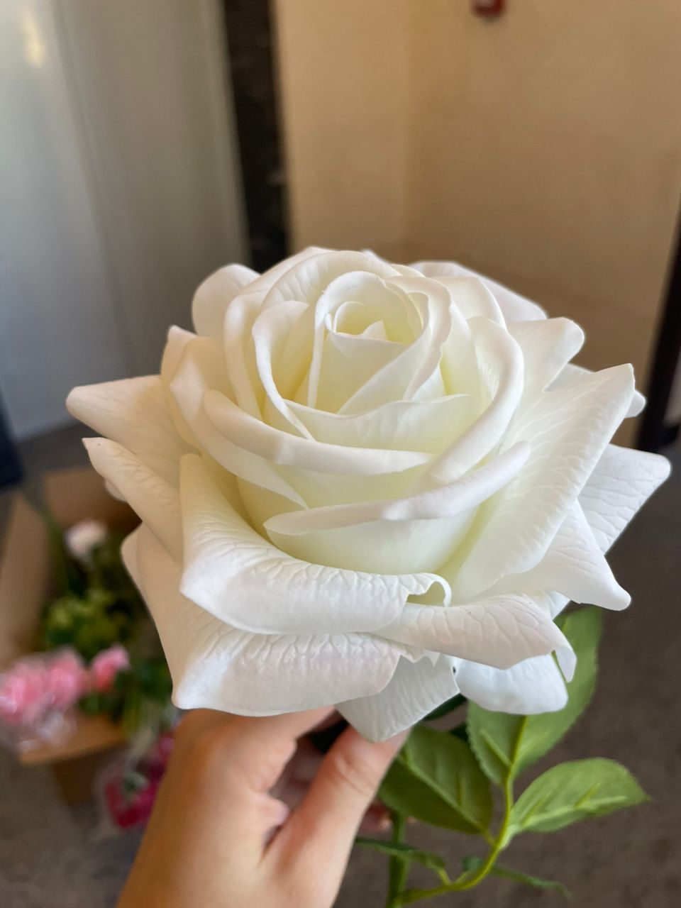 Real Touch - White Rose