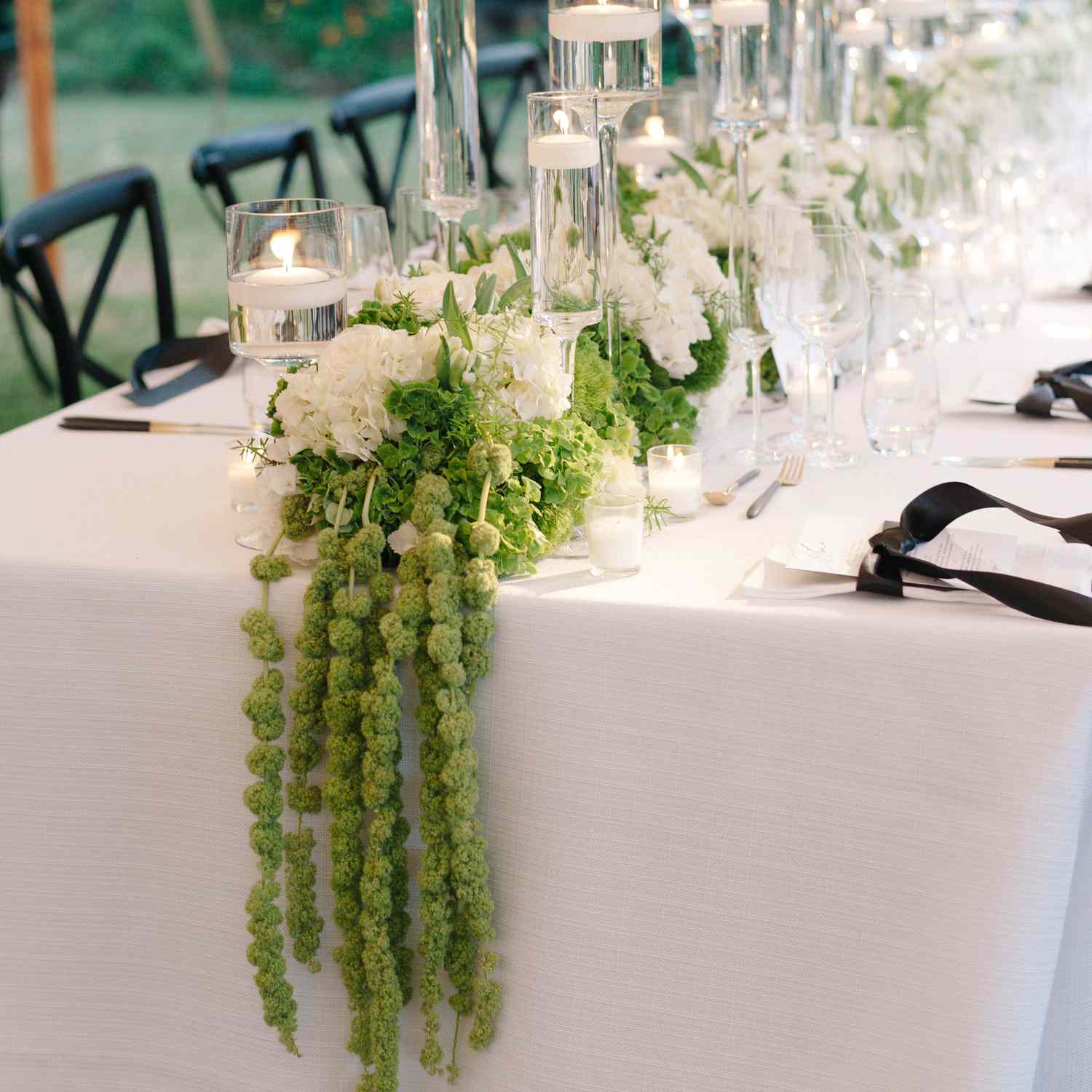 Real Touch Green Hanging Amaranthus