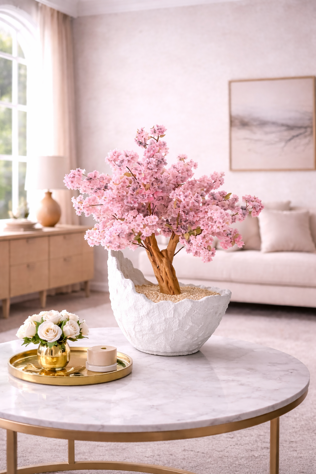 Artificial Cherry Blossom Tree - Pink