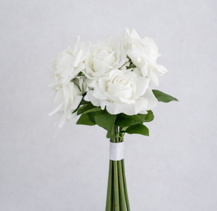Real Touch - White Rose
