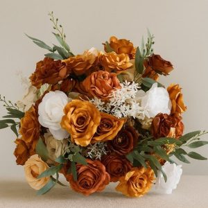 Terracotta Rose Floral Arrangement