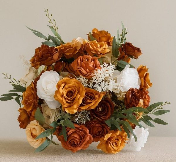 Terracotta Rose Floral Arrangement