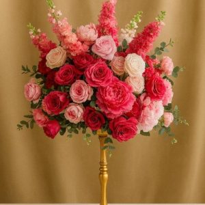 Fuchsia Rose Floral Arrangement
