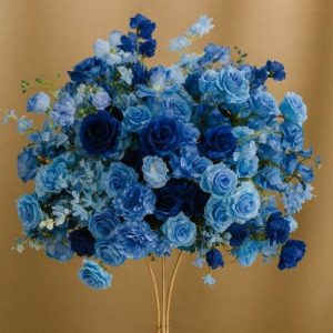 Royal Blue Garden Floral Arrangement