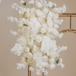 Ivory Cascade Panel Floral Arrangement